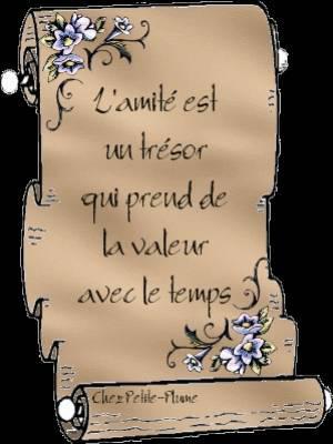 l'amitie est un tresor